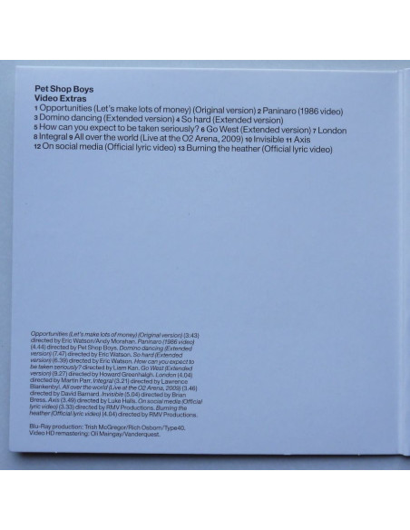 Pet Shop Boys - Smash (The Singles 1985–2020) (3cd+2blu ray)