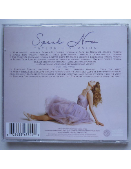 Taylor Swift - Speak Now (Taylor's Version) (2cd)