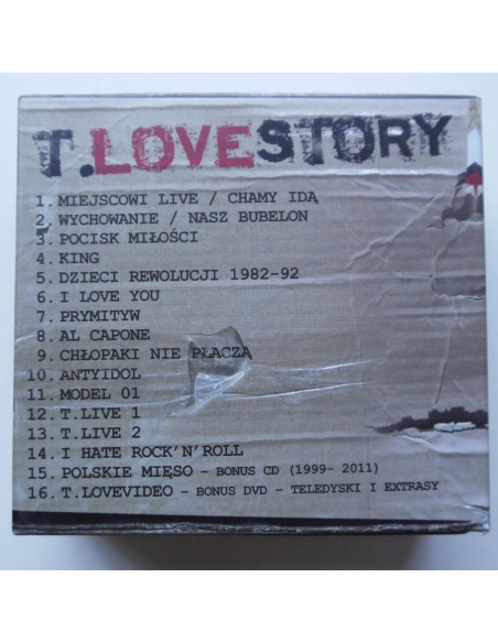 T.Love - T.Love Story (15cd+dvd)