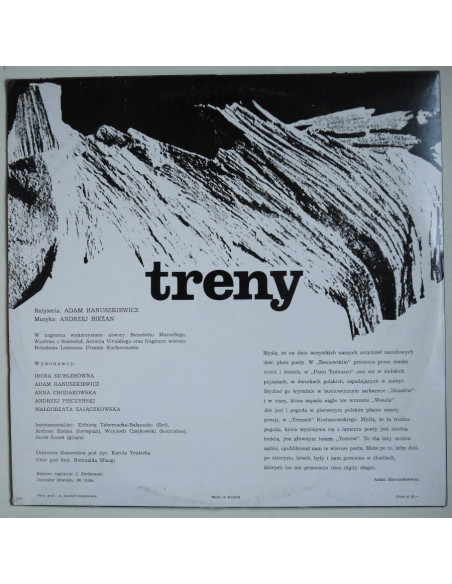 Jan Kochanowski - Treny przedstawia Teatr Narodowy