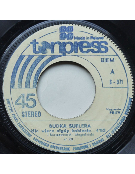 Budka suflera - Nie wierz nigdy kobiecie