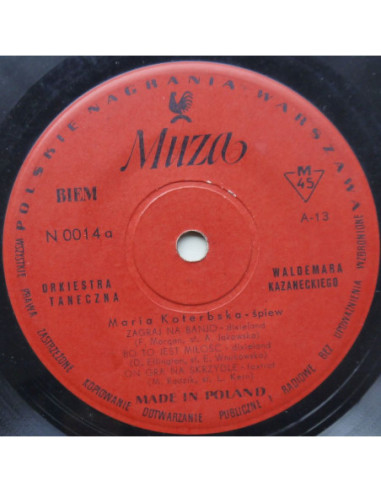 Koterbska Maria - Zagraj na banjo