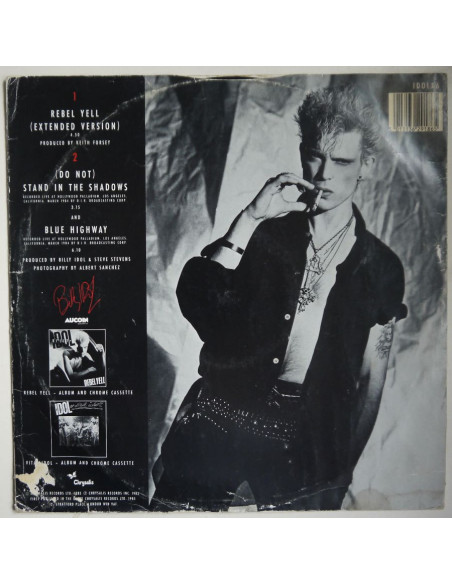 Billy Idol - Rebel Yell (12’’)