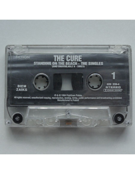 Cure, The - Standing On A Beach • The Singles