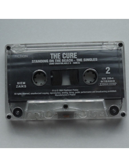 Cure, The - Standing On A Beach • The Singles