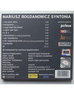 Mariusz Bogdanowicz Quartet - Syntonia 2
