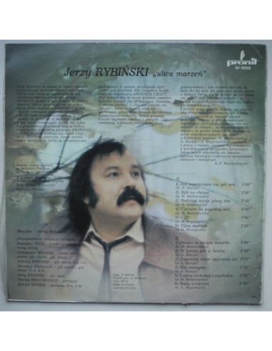 Rybiński Jerzy - Ulica marzeń