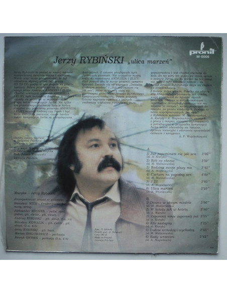 Rybiński Jerzy - Ulica marzeń