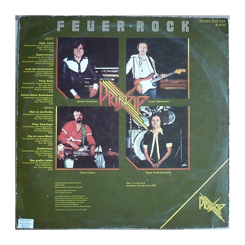 Prinzip - Feuer Rock