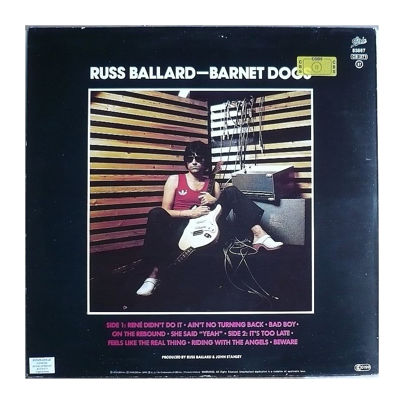 Russ Ballard - Barnet Dogs