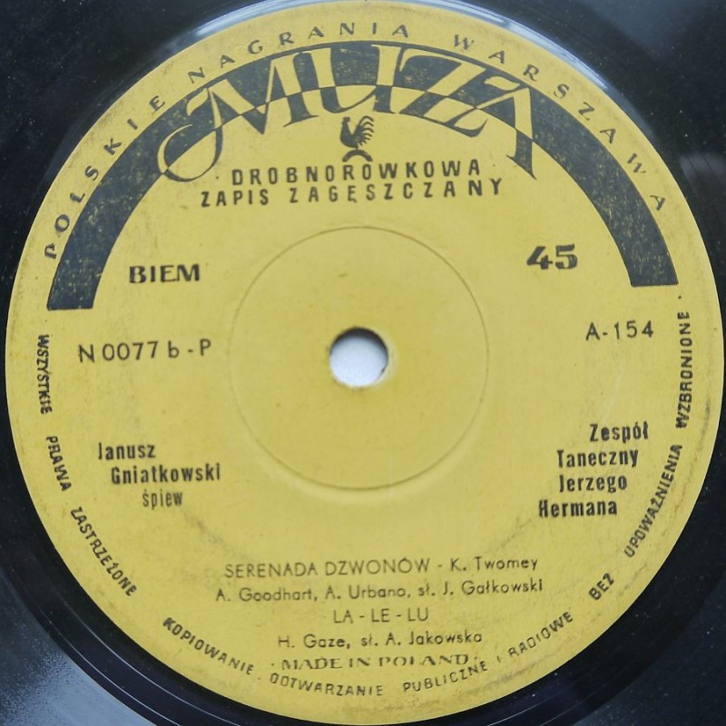 Gniatkowski Janusz/Zespół taneczny Jerzego...