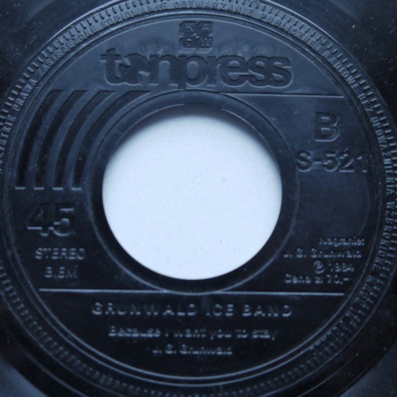 Grunwald Ice Band - Here In Your Life/Because I...