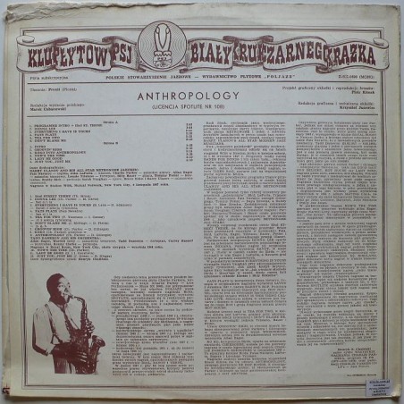 Barrz Ulanov and His All Star Metronome Jazzmen - Anthropology