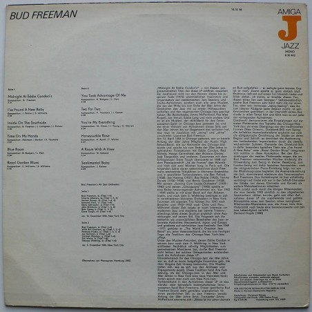 Bud Freeman - Bud Freeman