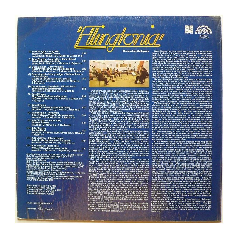 Classic Jazz Colegium - Elingtonia
