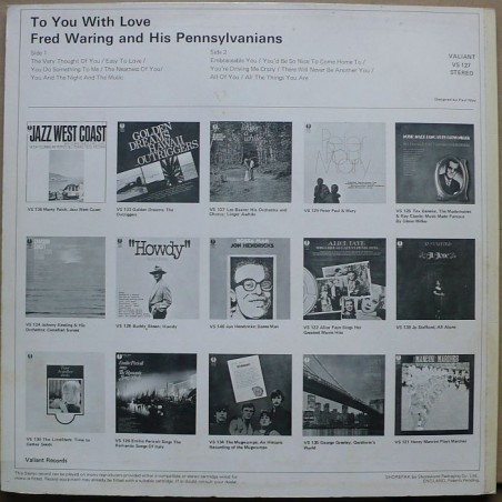 Fred Waring and His Pennsylvanians - To You with Love