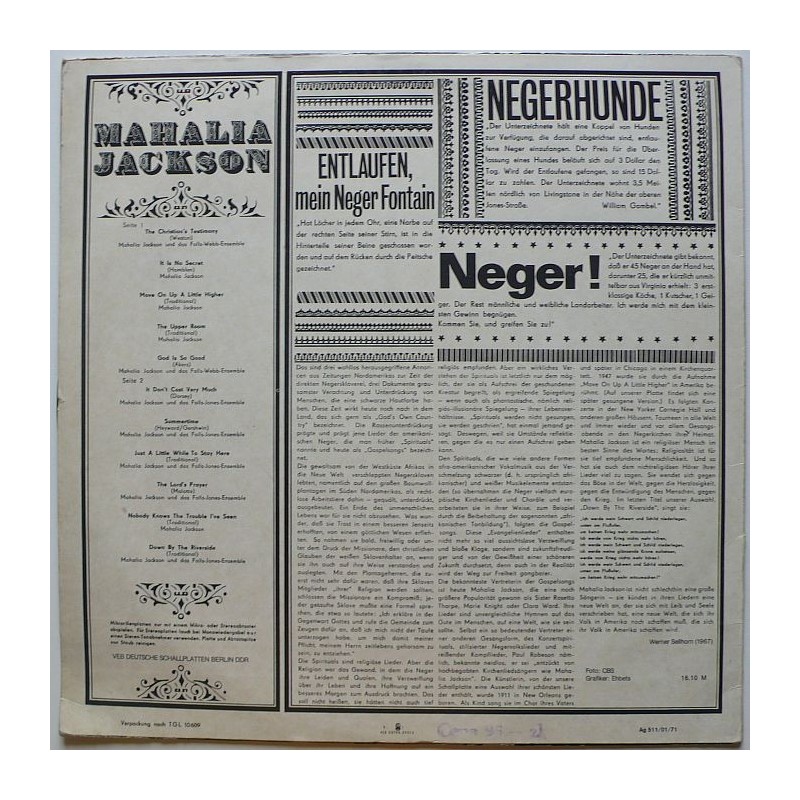 Mahalia Jackson