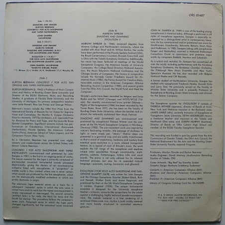 Marilyn Shrude/Burton Beerman - Shadows And Images