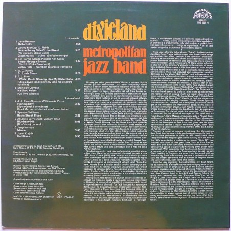 Metropolitan Jazz Band - Dixieland