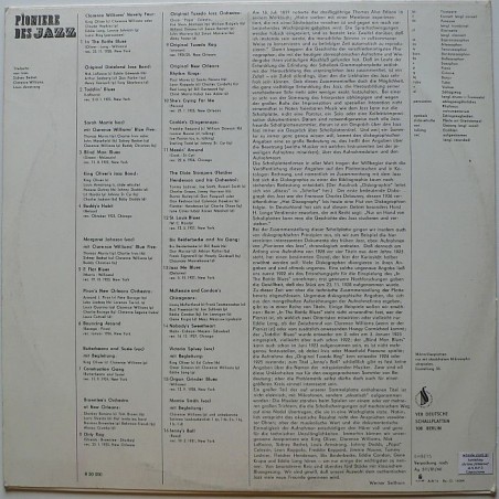 Składanka - Pioniere des Jazz