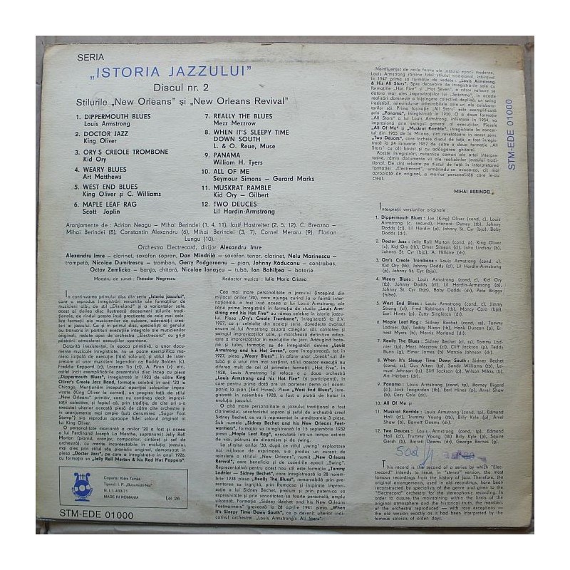 Składanka - Istoria Jazzulul discul nr.2