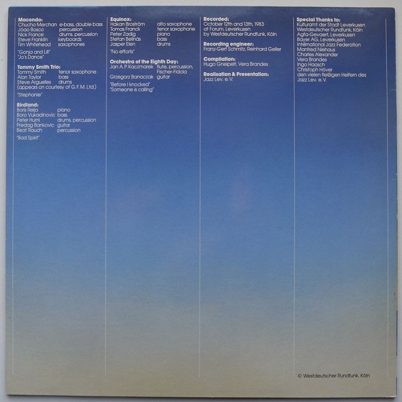 Składanka - Jazz Festival Leverkusen 1983