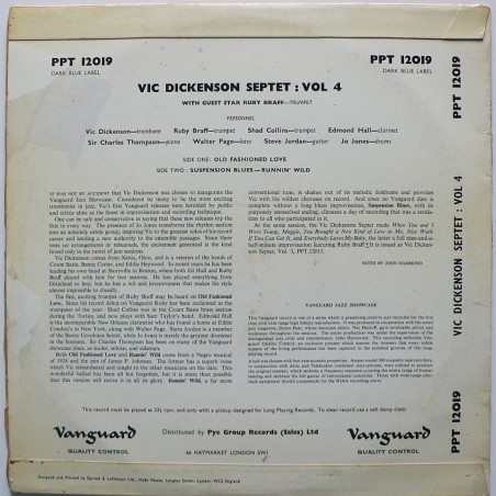 Vic Dickerson Septet - Vol. 4