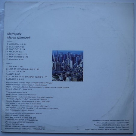 Klimczuk Marek - Metropoly