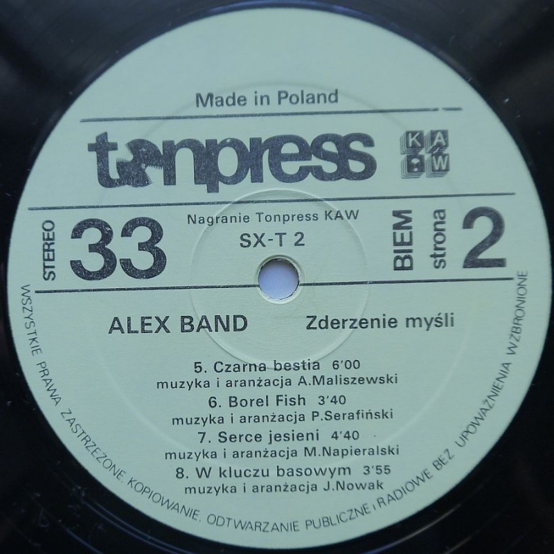 Alex Band - Zderzenie myśli