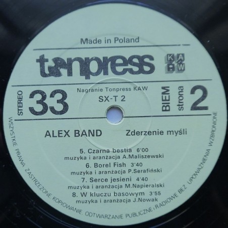 Alex Band - Zderzenie myśli