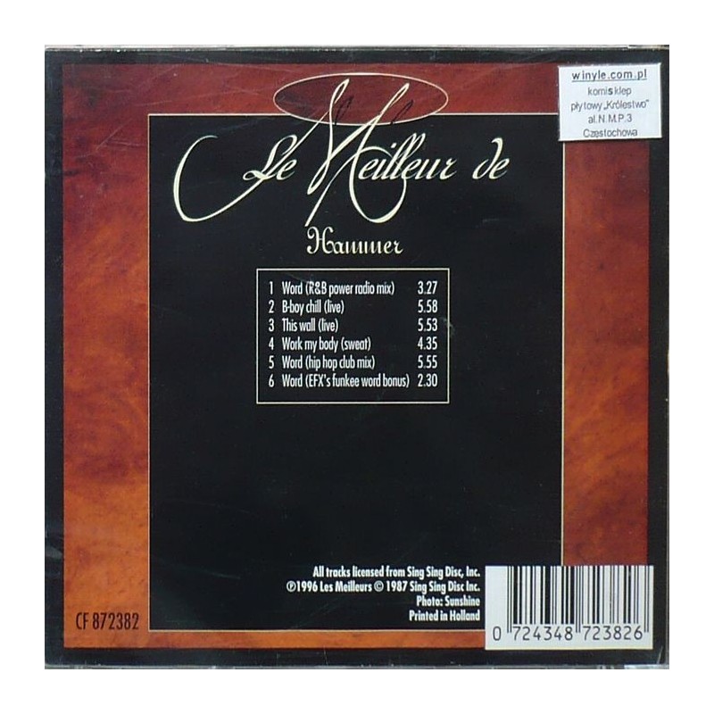 Hammer - Le Meilleur De Hammer