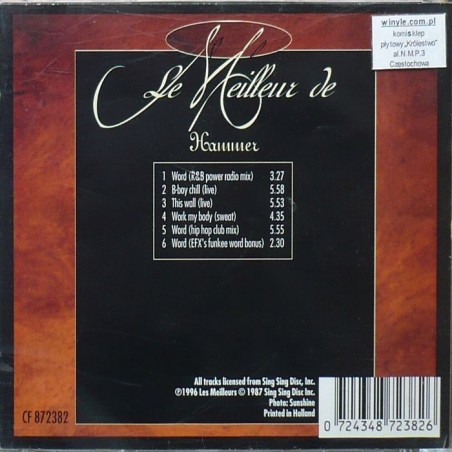 Hammer - Le Meilleur De Hammer