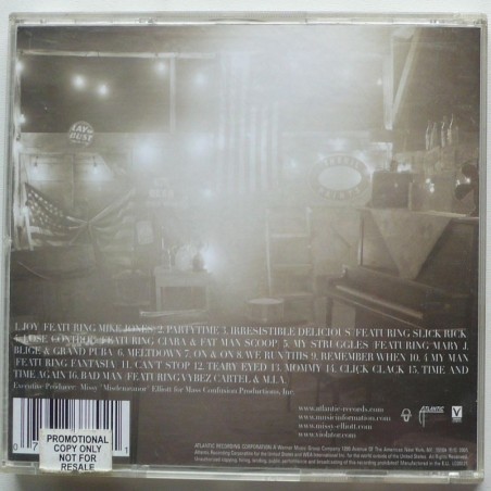 Missy Eliott - The Cookbook