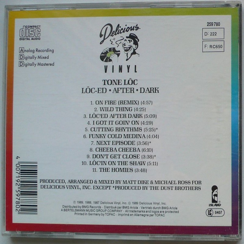 Tone-Loc - Loc'ed After Dark