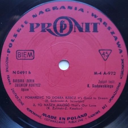 Dunin B, Kurtycz Zb. - Bardzo proszę nie odmawiaj