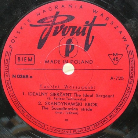 Kwartet Warszawski - Idealny sierżant