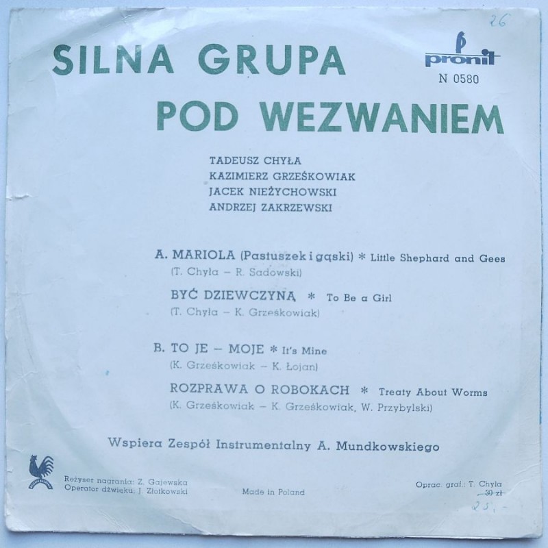 Silna grupa pod wezwaniem - Mariola (pastuszek...