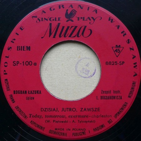 Łazuka Bogdan - Dzisiaj, jutro, zawsze