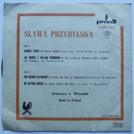 Przybylska Sława - Słodkie fiołki