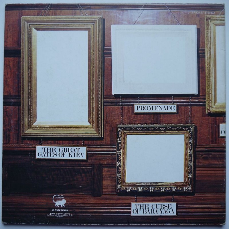 Emerson, Lake and Palmer - Pictures at an...