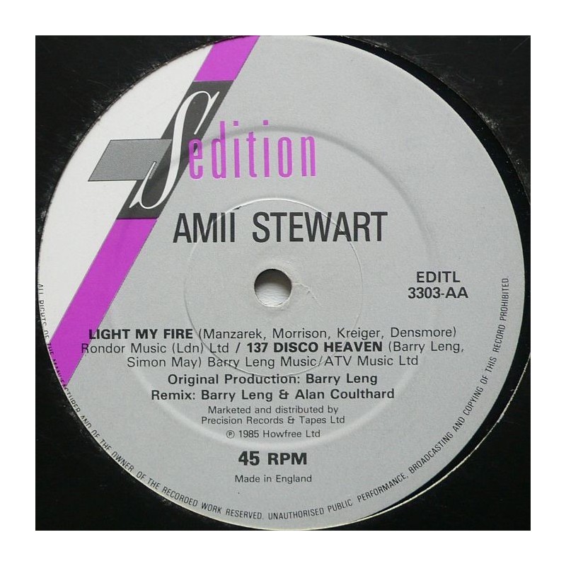 Ami Stewart - Knock On Wood (12”)
