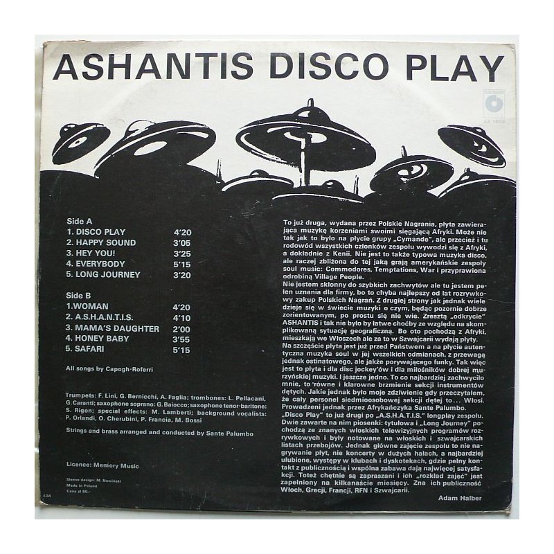 Ashantis - Disco Play