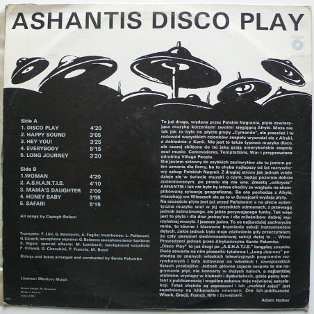 Ashantis - Disco Play