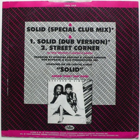 Ashford & Simpson - Solid (12”)