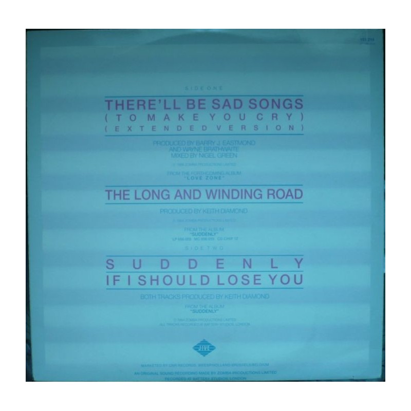Billy Ocean - There'll Be Sad Songs (To Make...