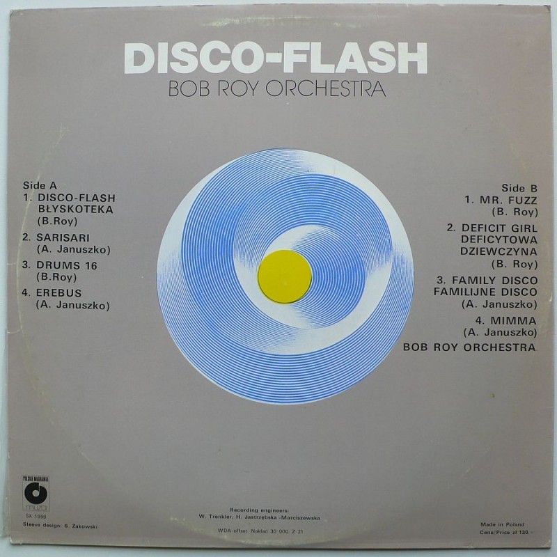 Bob Roy Orchetra - Disco-Flash