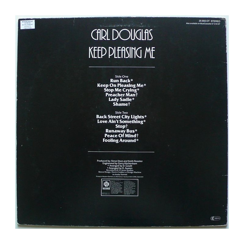 Carl Douglas - Keep Pleasing Me