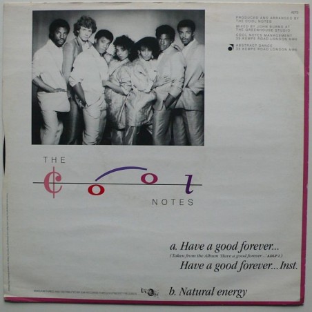 Cool Notes, The - Have a Good Forever (12”)