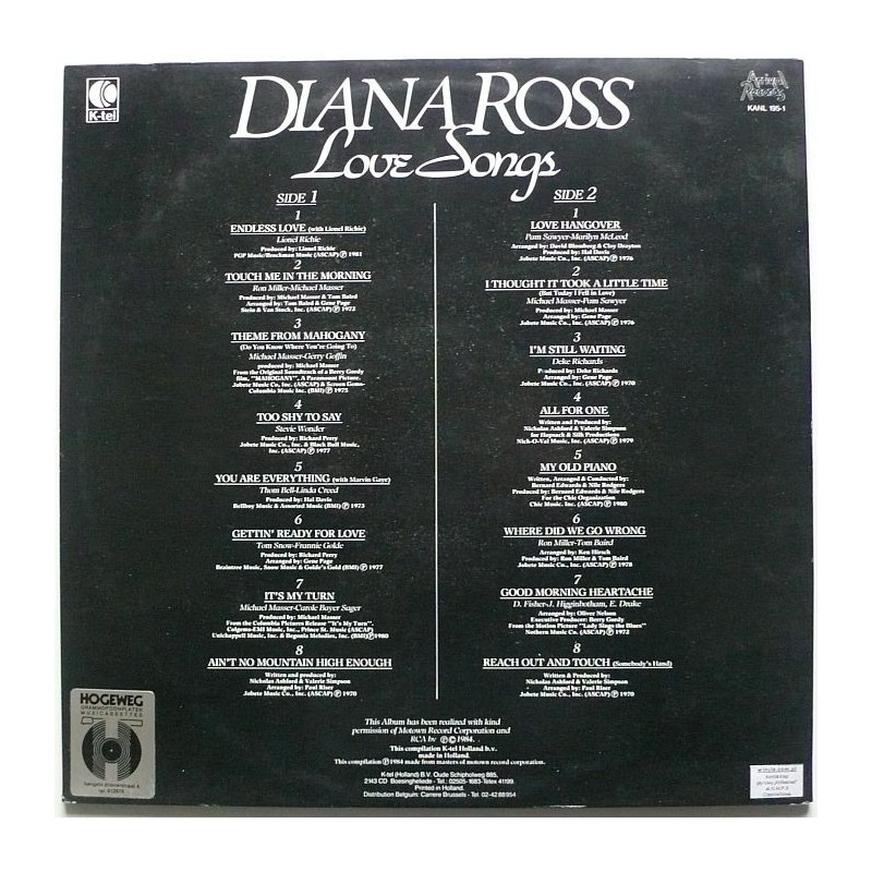 Diana Ross - Love Songs