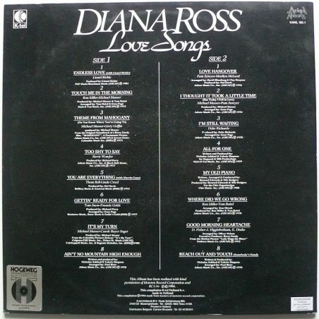 Diana Ross - Love Songs